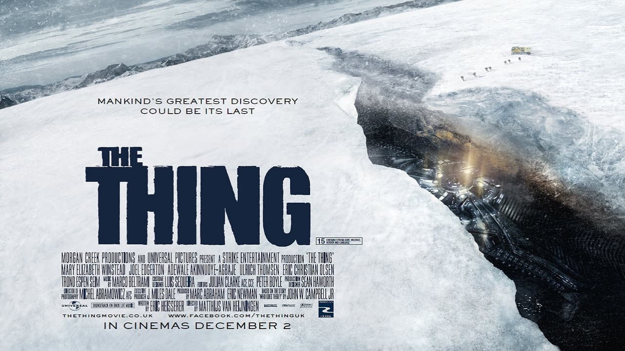 The Thing — backdrops with title 1