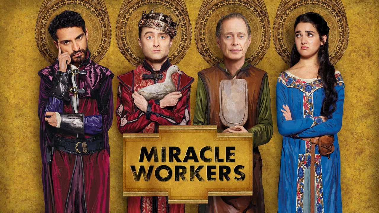 Miracle Workers — backdrops with title 5