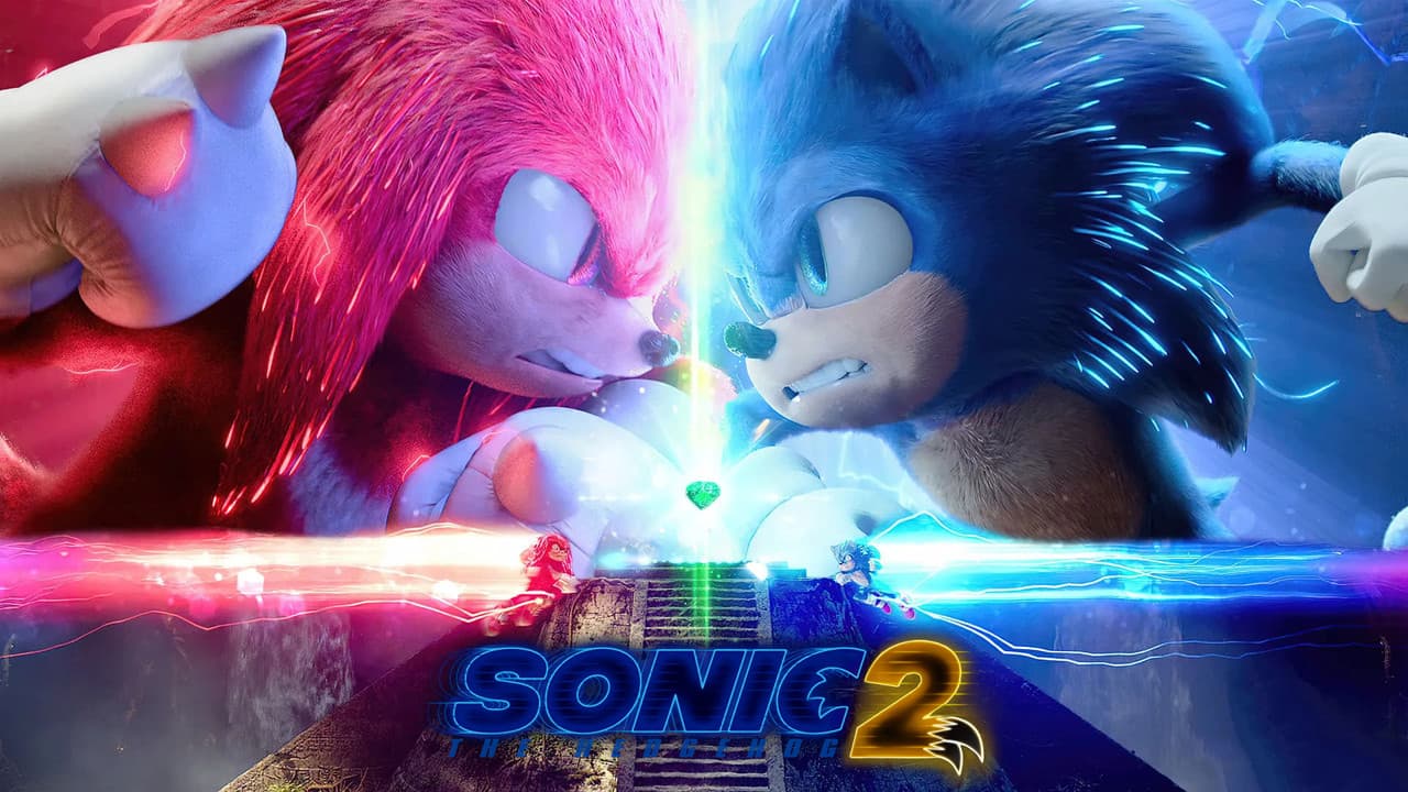 Sonic the Hedgehog 2 — backdrops with title 4