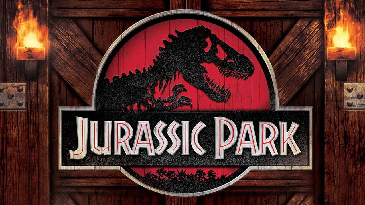 Jurassic Park — backdrops with title 8