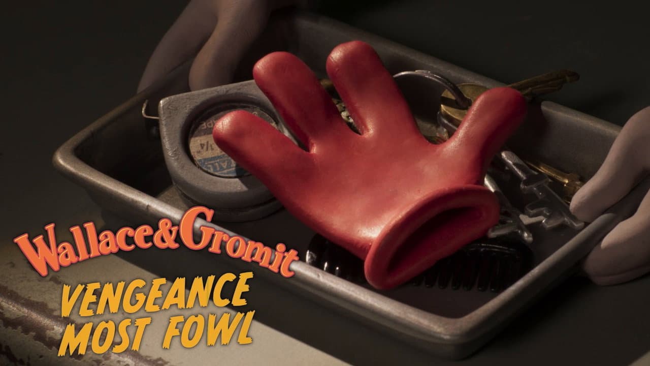 Wallace & Gromit: Vengeance Most Fowl — backdrops with title 8