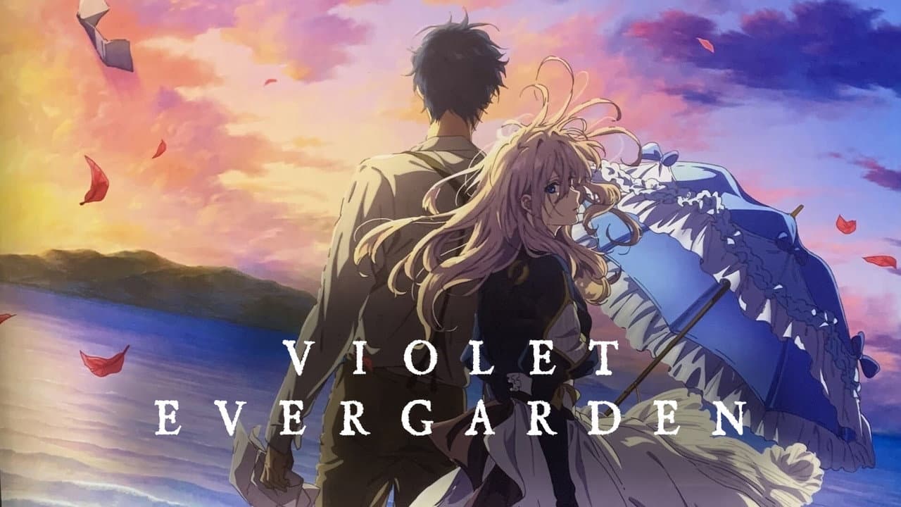 Violet Evergarden: The Movie — backdrops with title 1