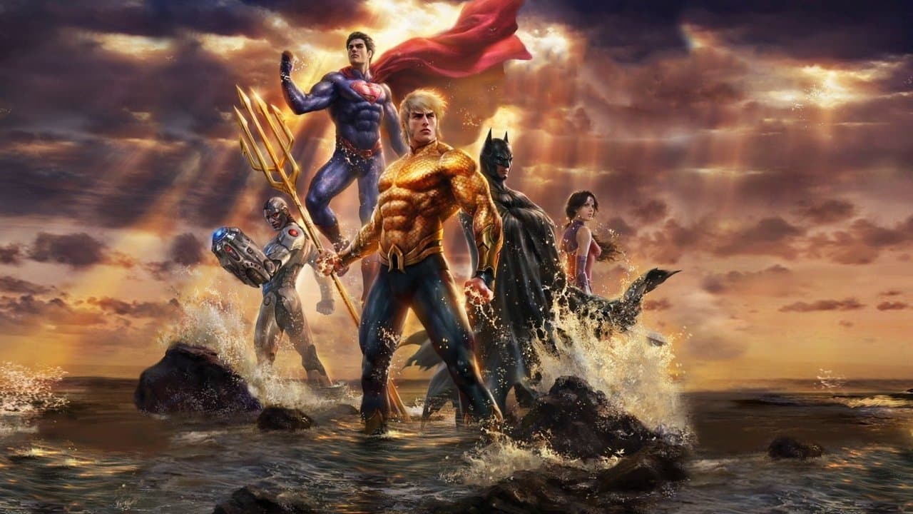 Justice League: Throne of Atlantis — backdrops 1