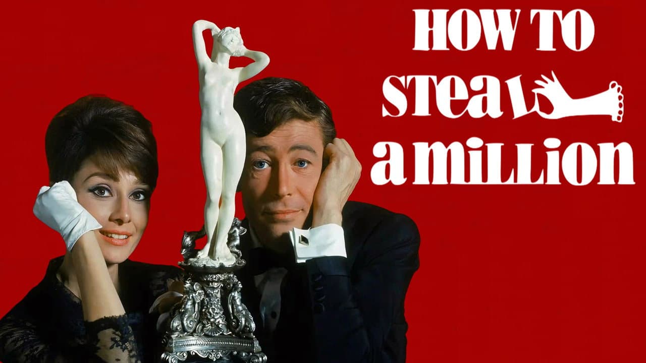 How to Steal a Million — backdrops with title 2