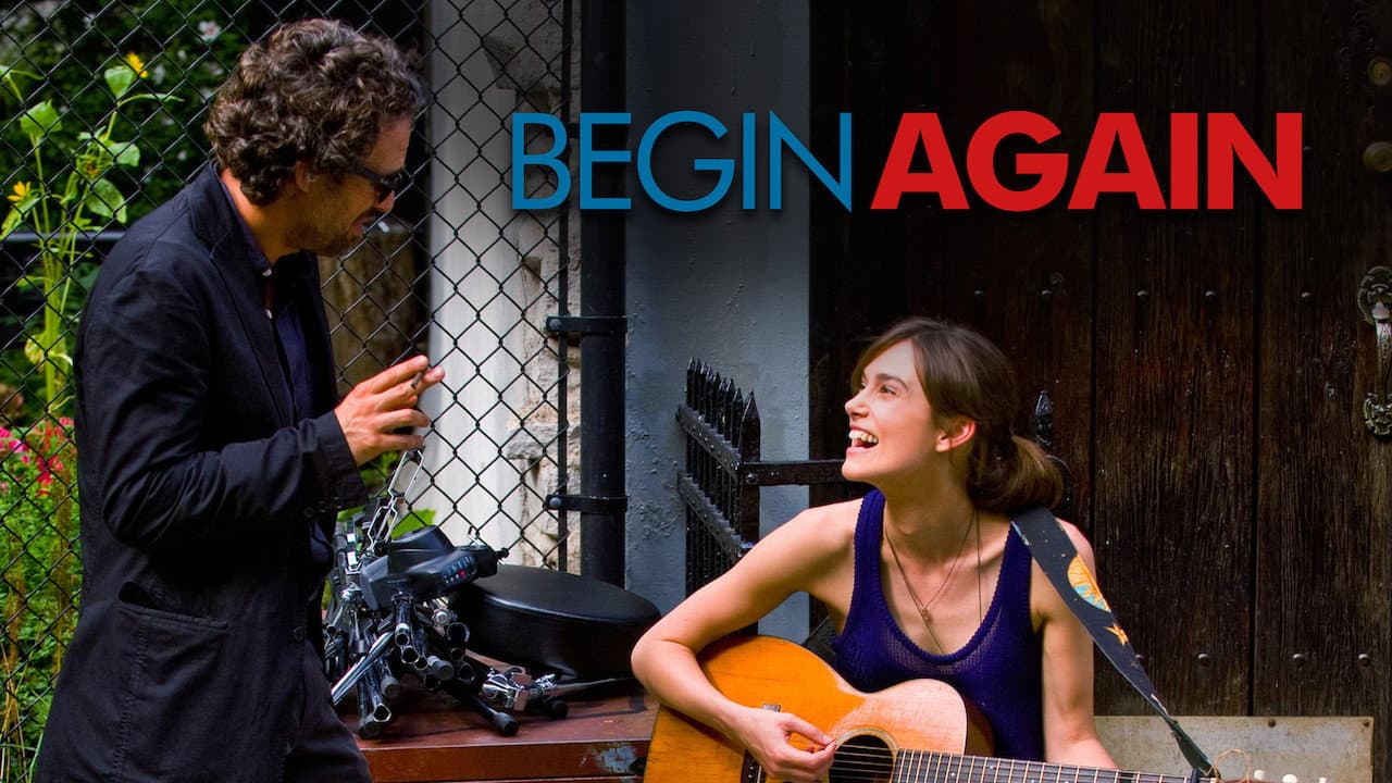 Begin Again — backdrops with title 7