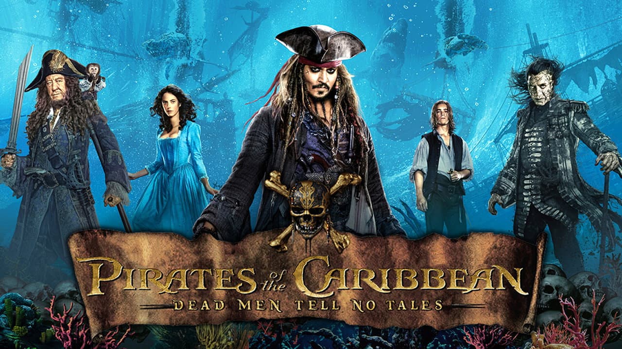 Pirates of the Caribbean: Dead Men Tell No Tales — backdrops with title 5