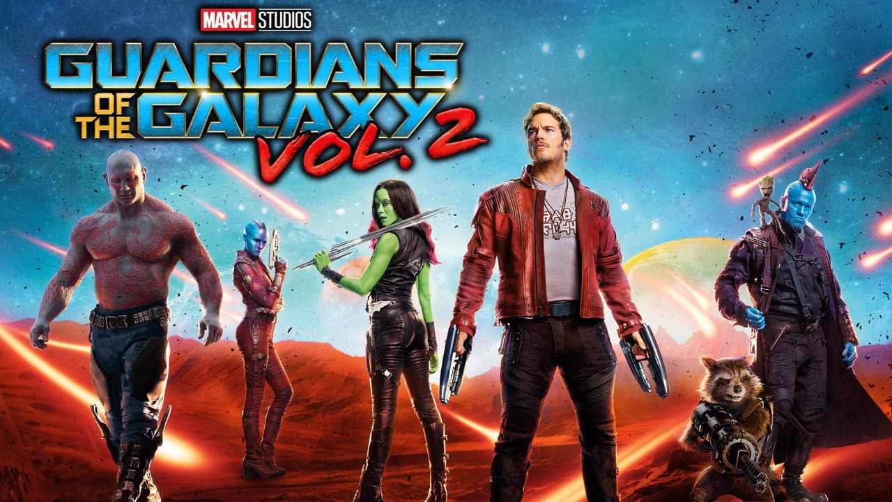 Guardians of the Galaxy Vol. 2 — backdrops with title 6