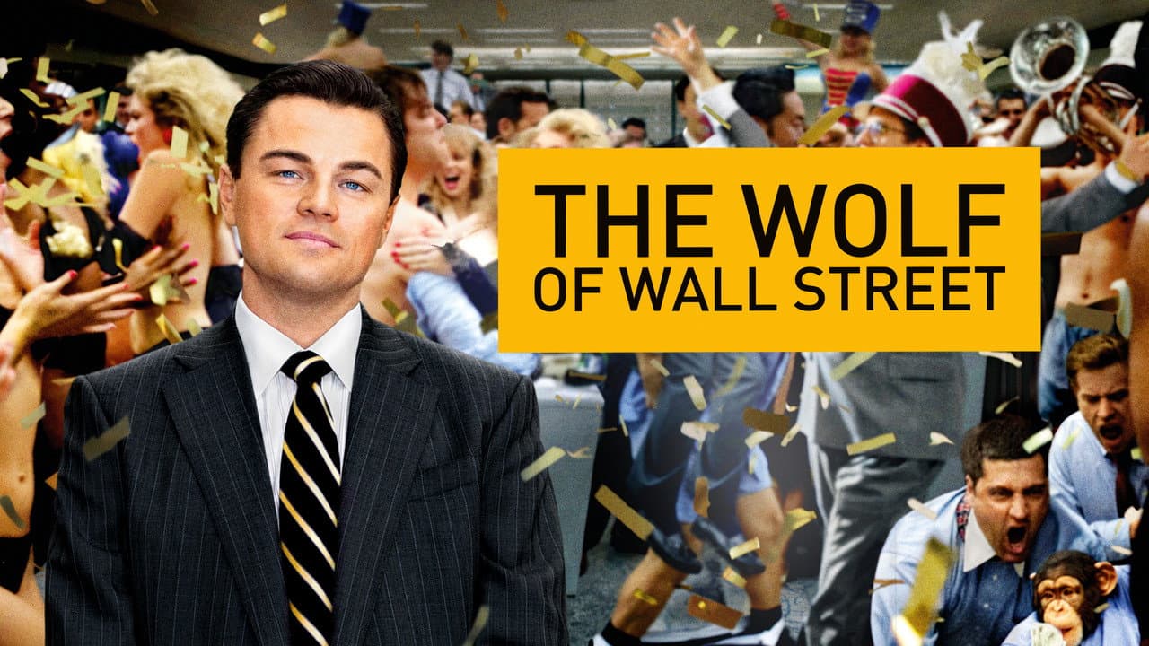 The Wolf of Wall Street — backdrops with title 3