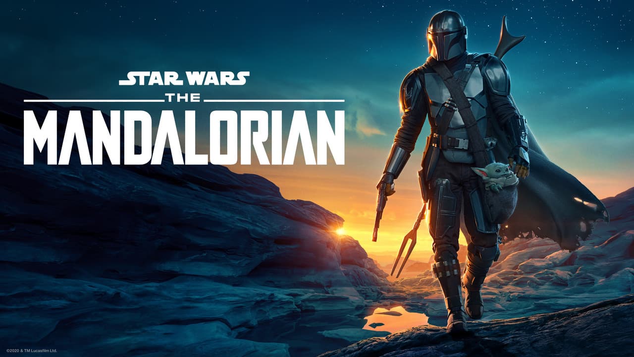 The Mandalorian — backdrops with title 7