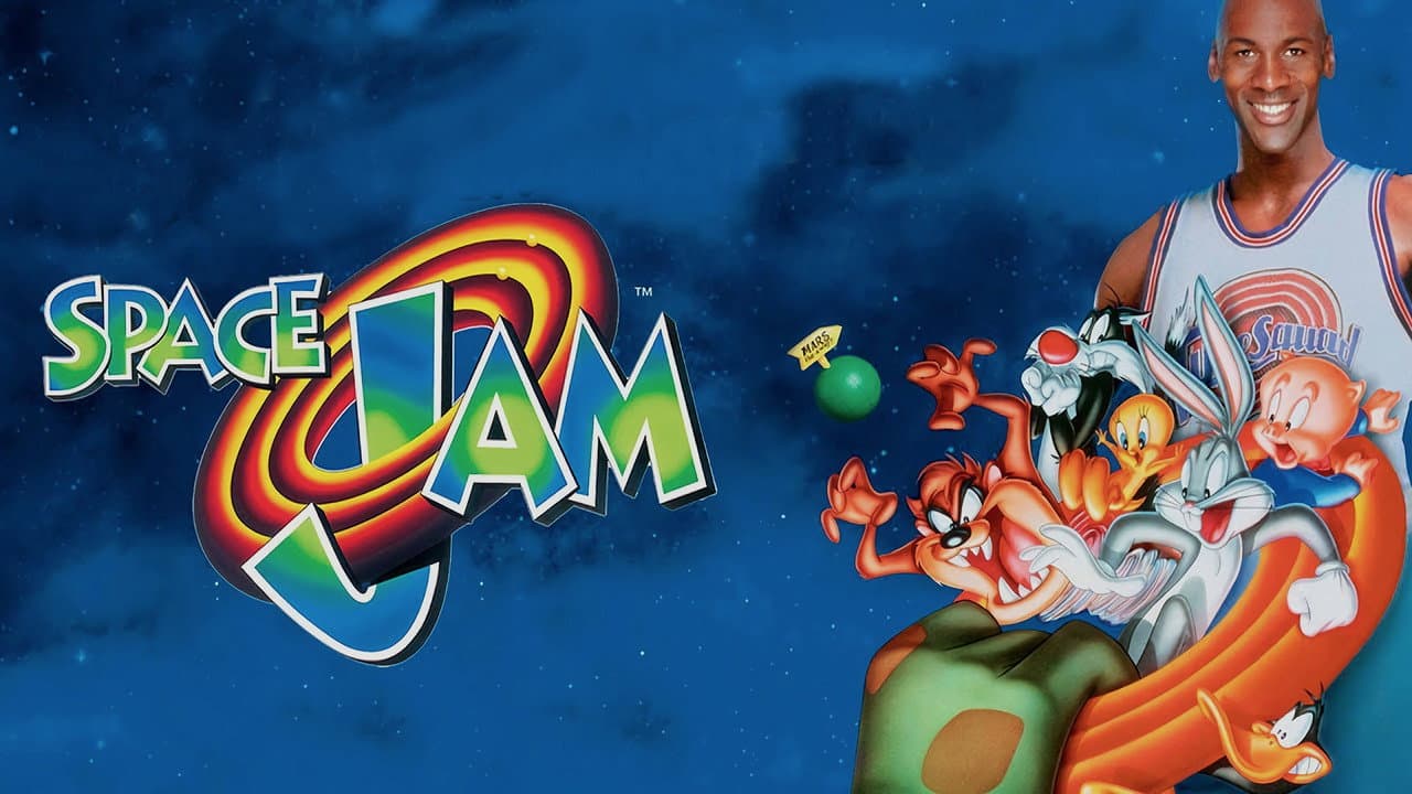Space Jam — backdrops with title 2