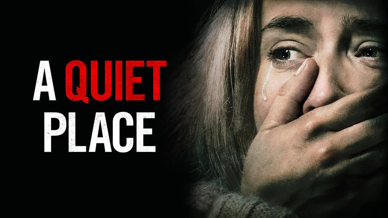 A Quiet Place — backdrops with title 5