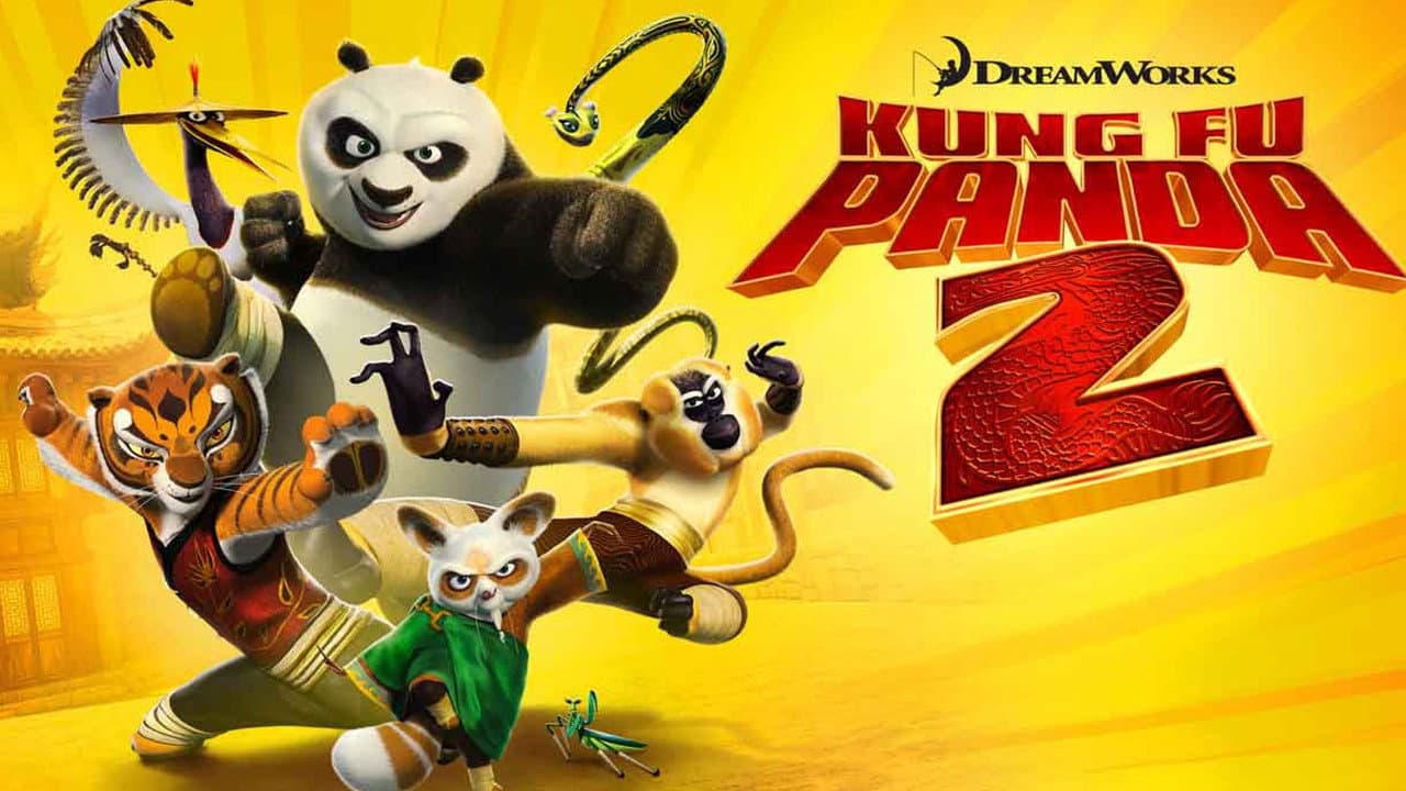 Kung Fu Panda 2 — backdrops with title 2