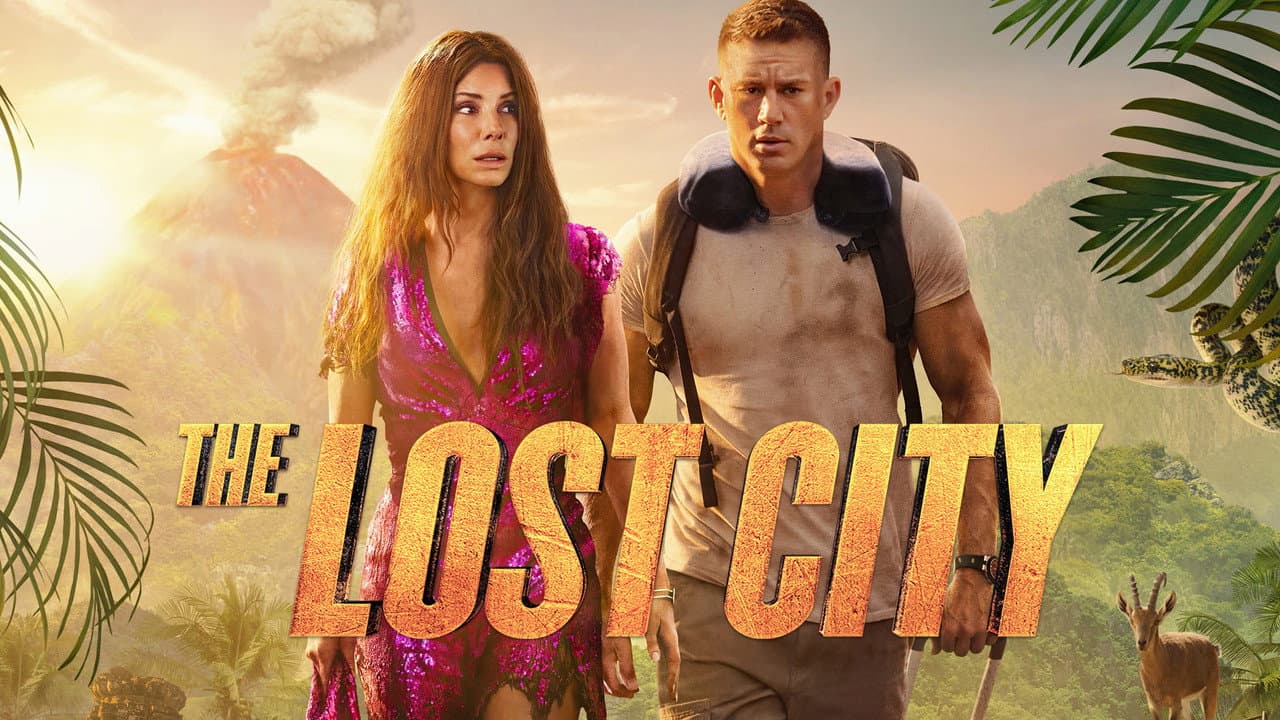 The Lost City — backdrops with title 2