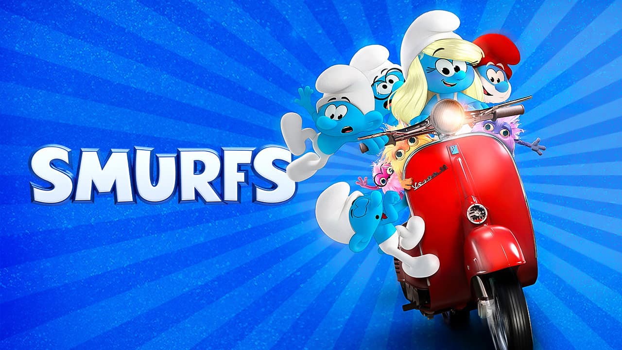 Smurfs — backdrops with title 2