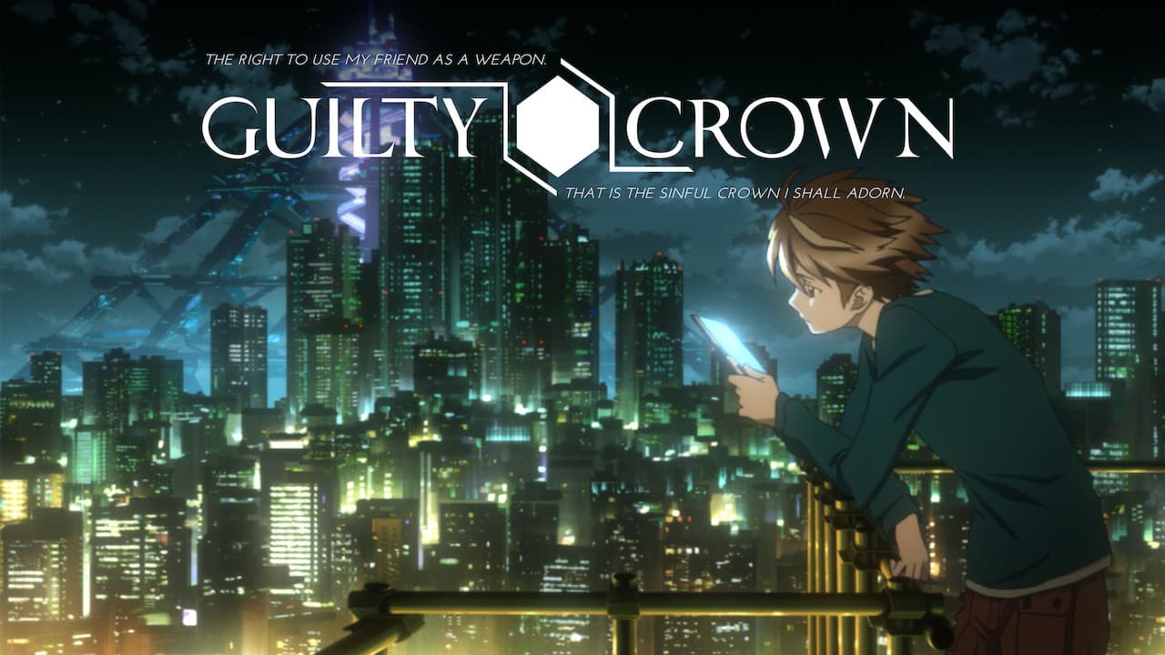 Guilty Crown — backdrops with title 4