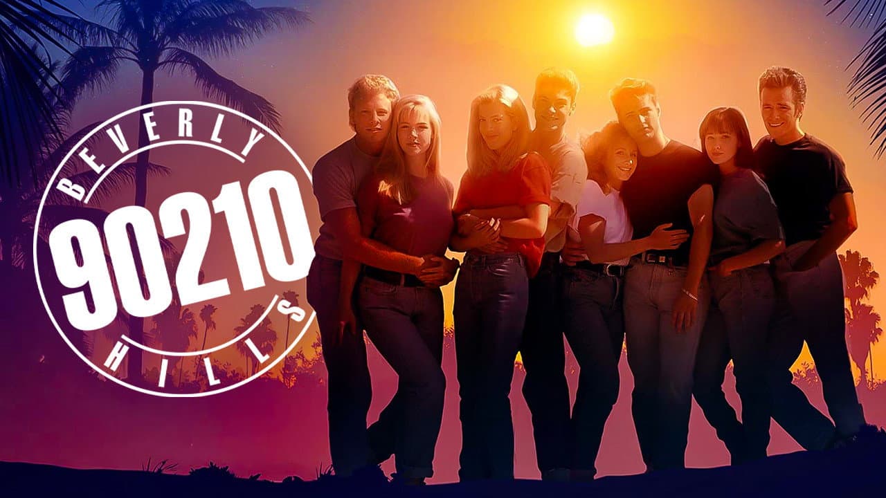 Beverly Hills, 90210 — backdrops with title 7