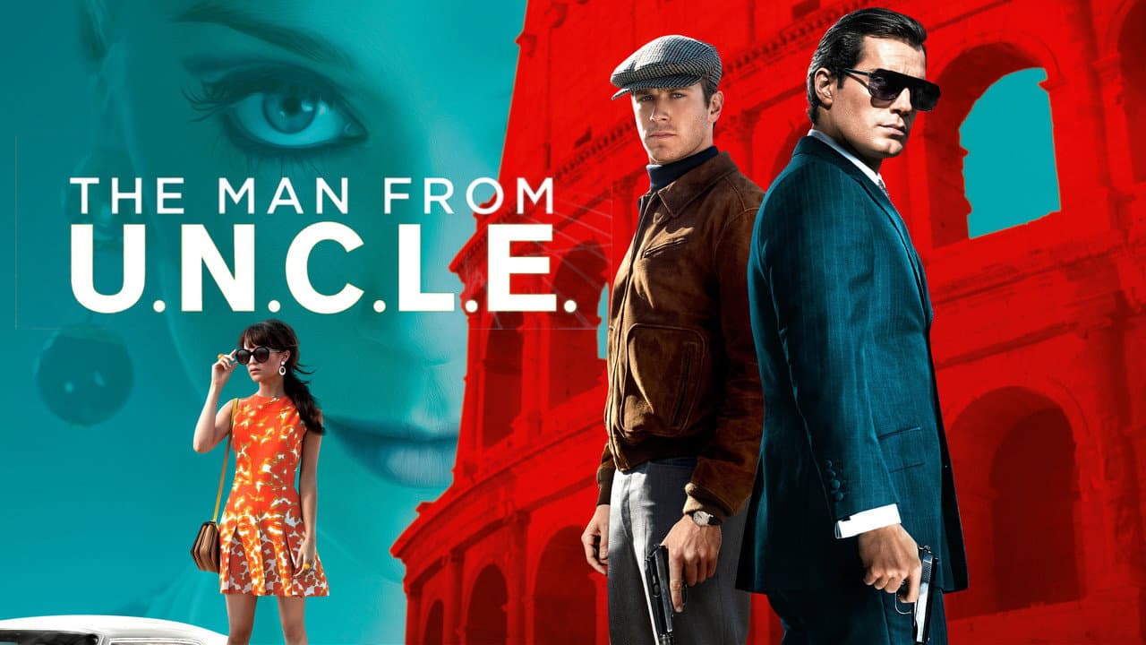 The Man from U.N.C.L.E. — backdrops with title 4