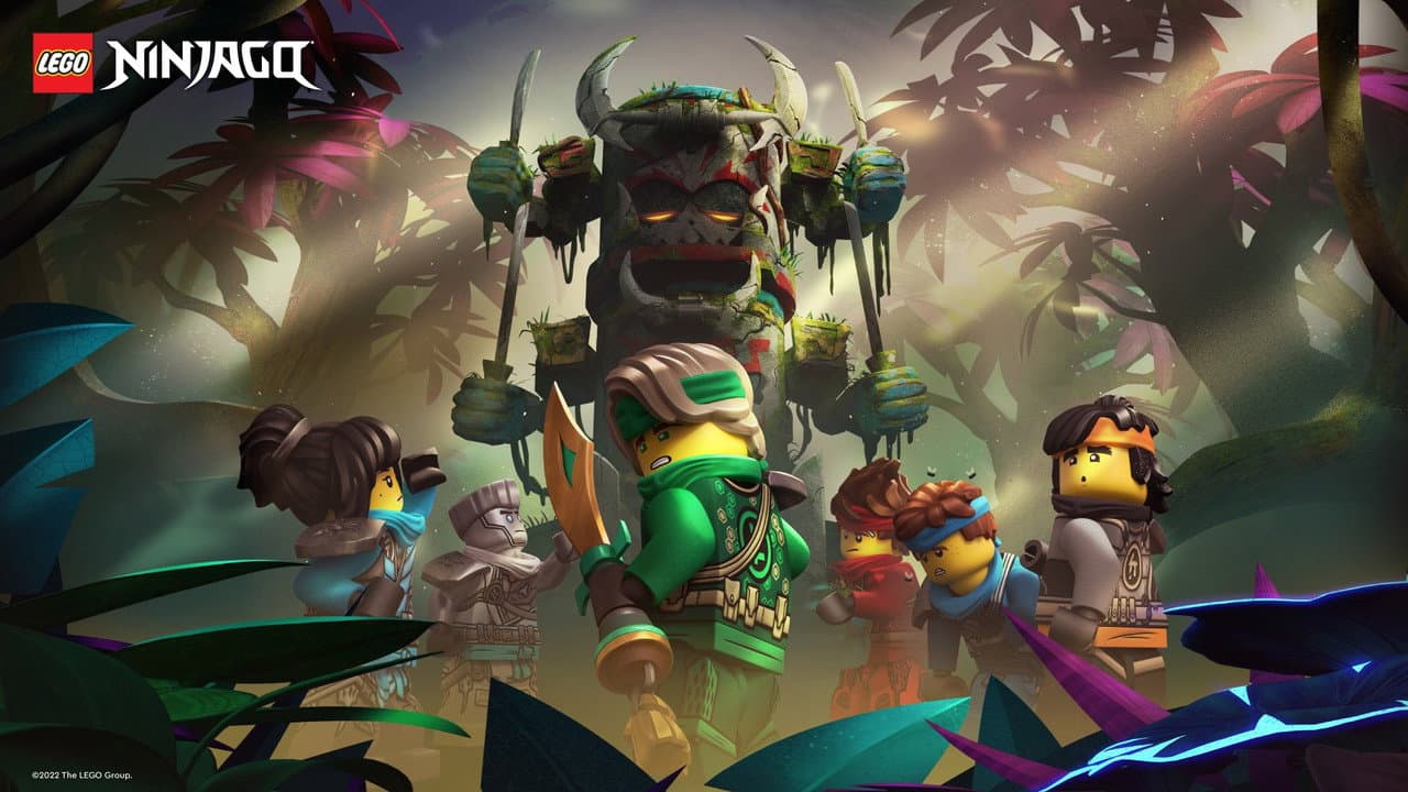 Ninjago: Masters of Spinjitzu — backdrops with title 5