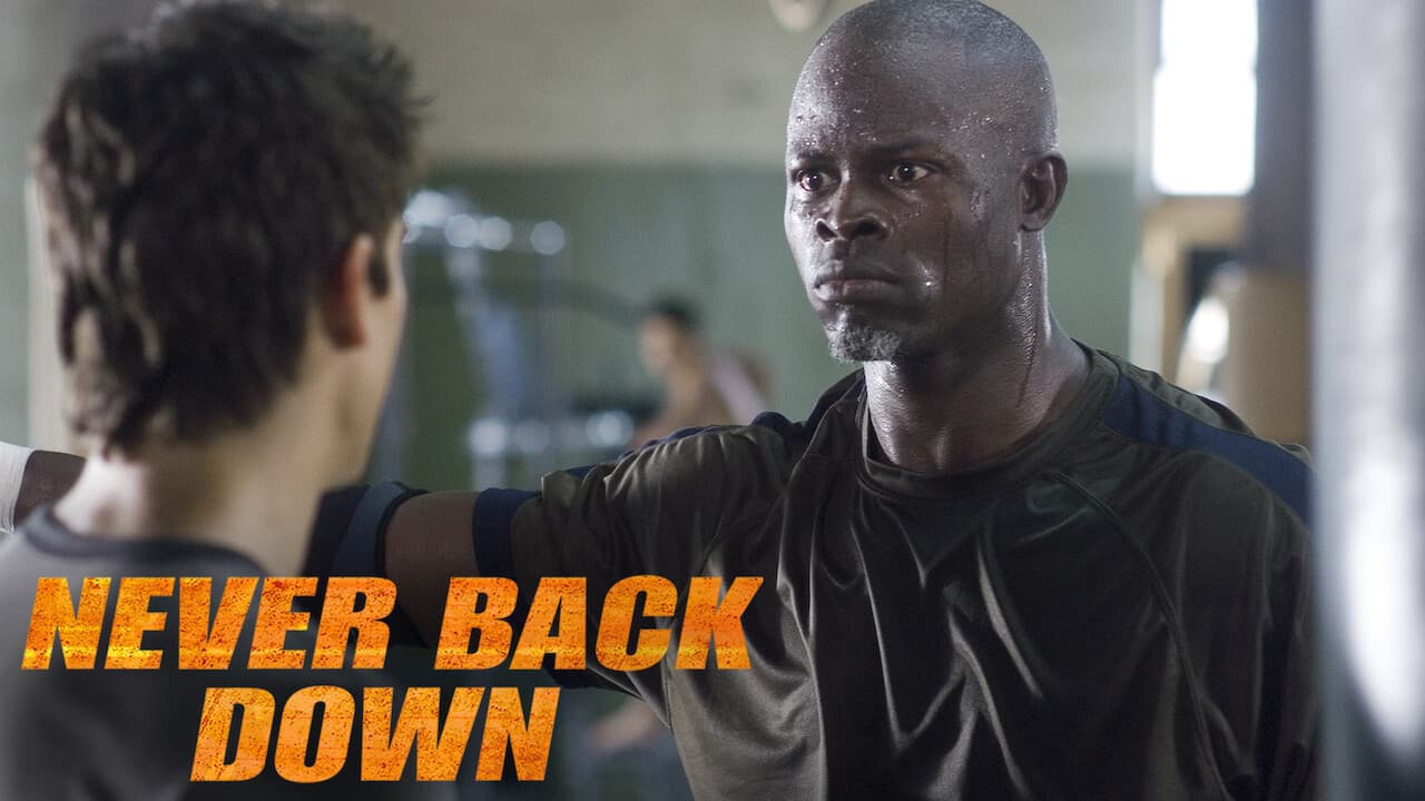 Never Back Down — backdrops with title 5