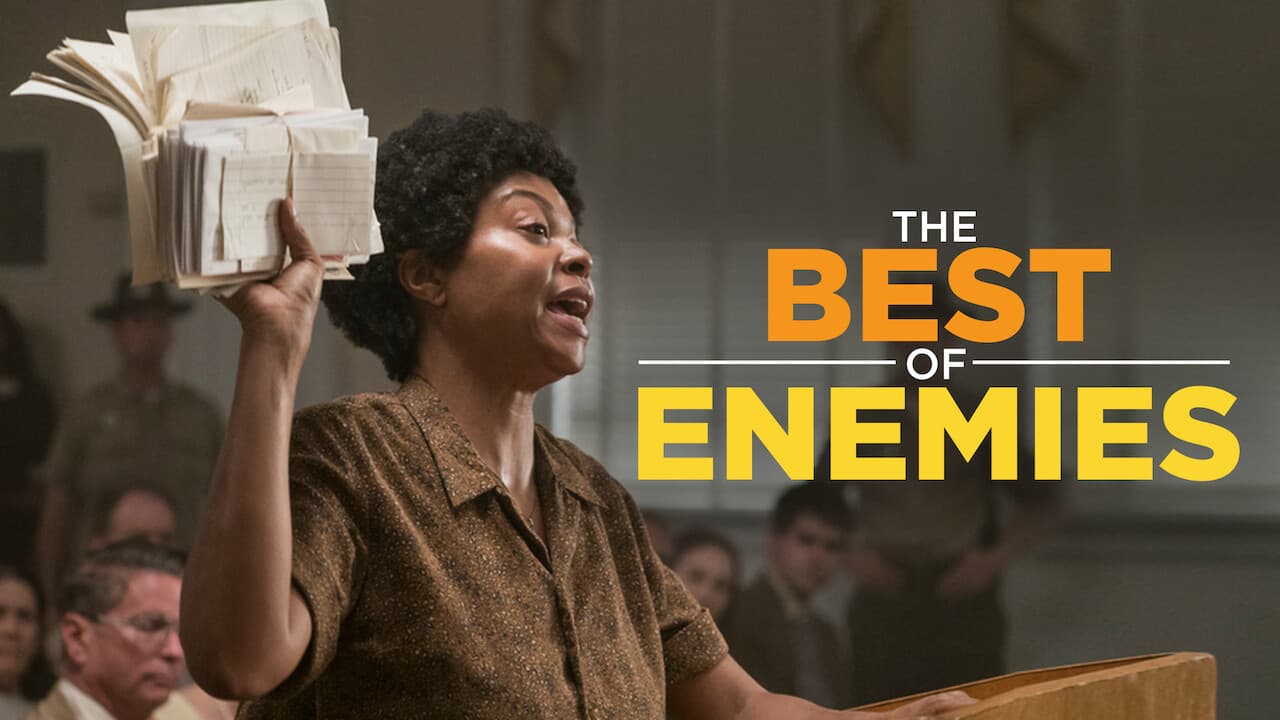 The Best of Enemies — backdrops with title 8