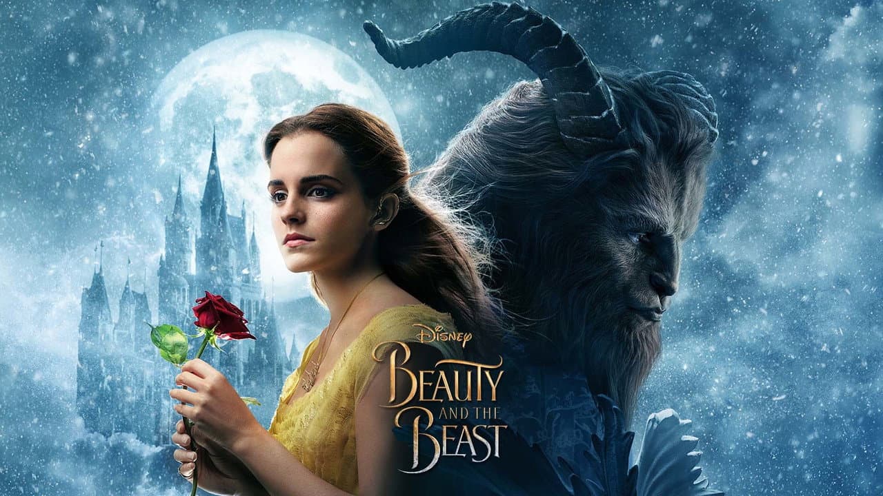 Beauty and the Beast — backdrops with title 1