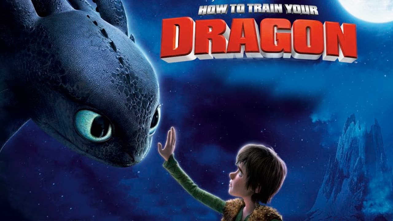 How to Train Your Dragon — backdrops with title 4