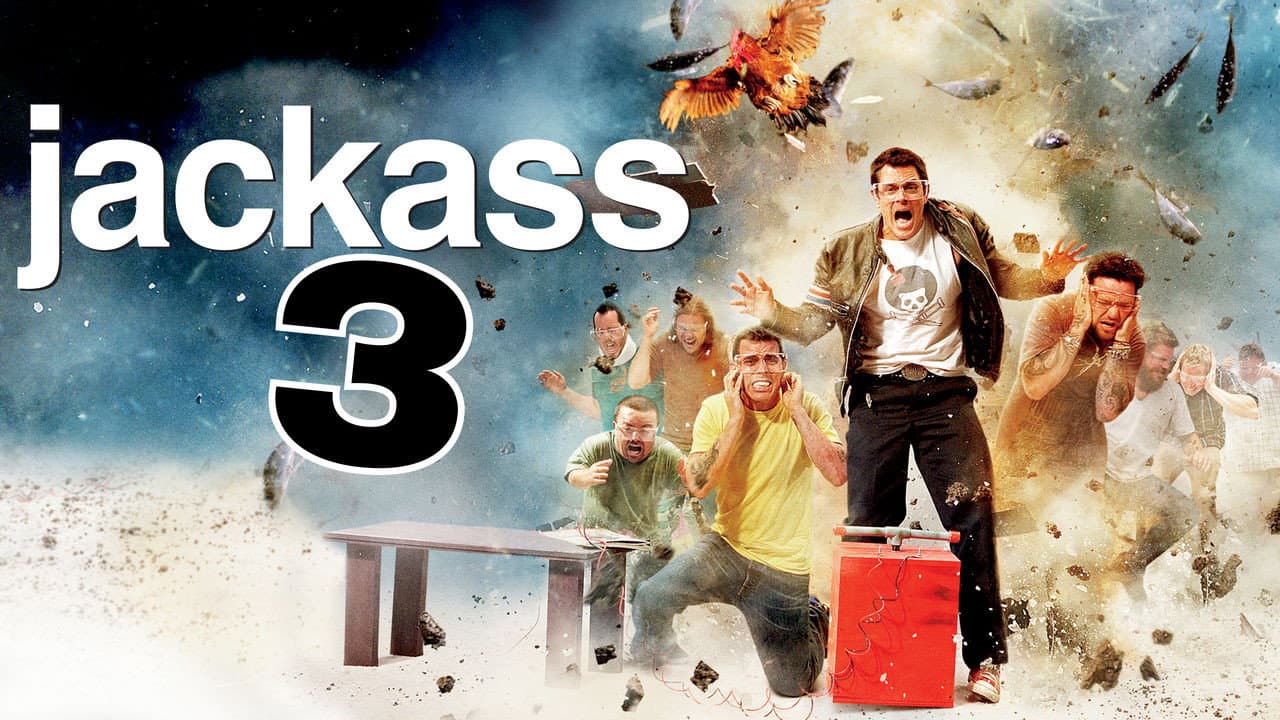 Jackass 3D — backdrops with title 1