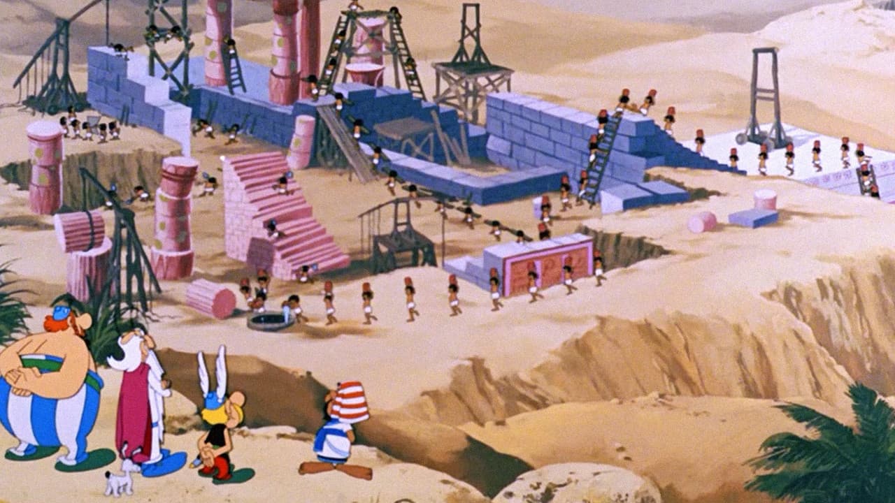 Asterix and Cleopatra — backdrops 6