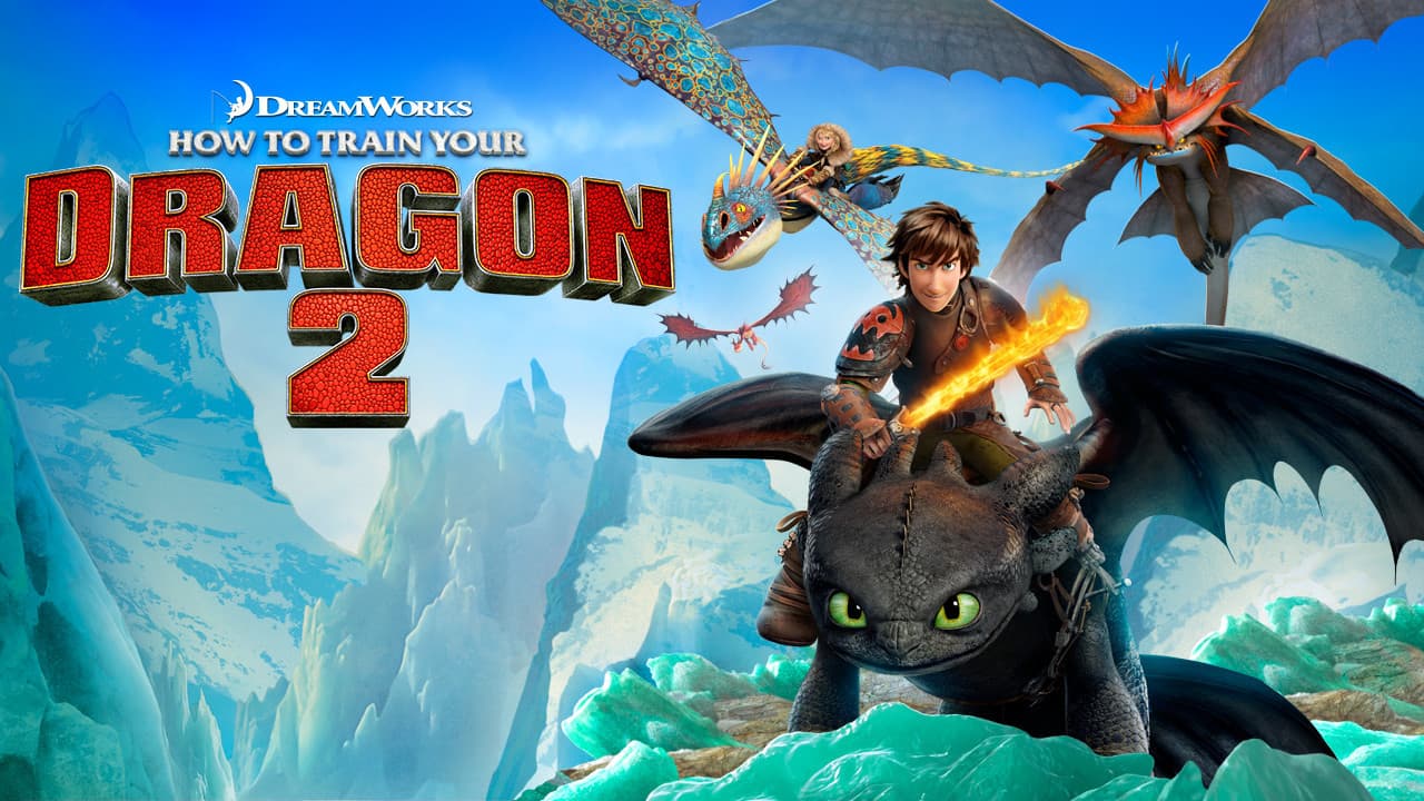 How to Train Your Dragon 2 — backdrops with title 1
