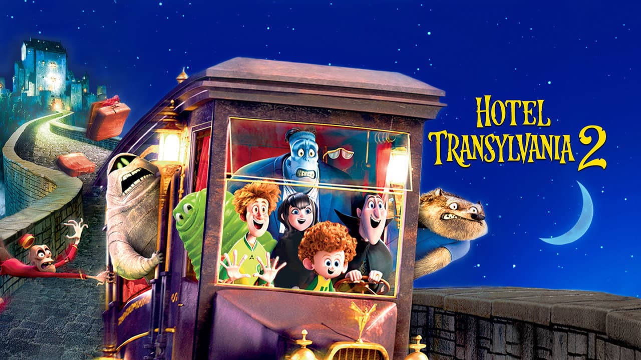Hotel Transylvania 2 — backdrops with title 4