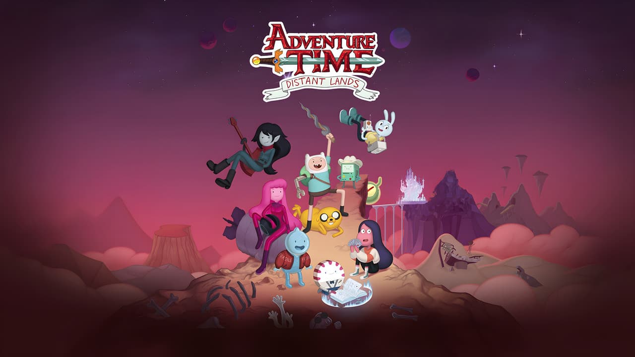 Adventure Time: Distant Lands — backdrops with title 6