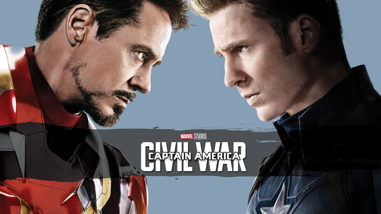 Captain America: Civil War — backdrops with title 6