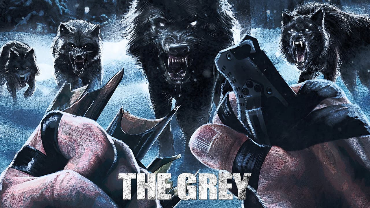 The Grey — backdrops with title 1