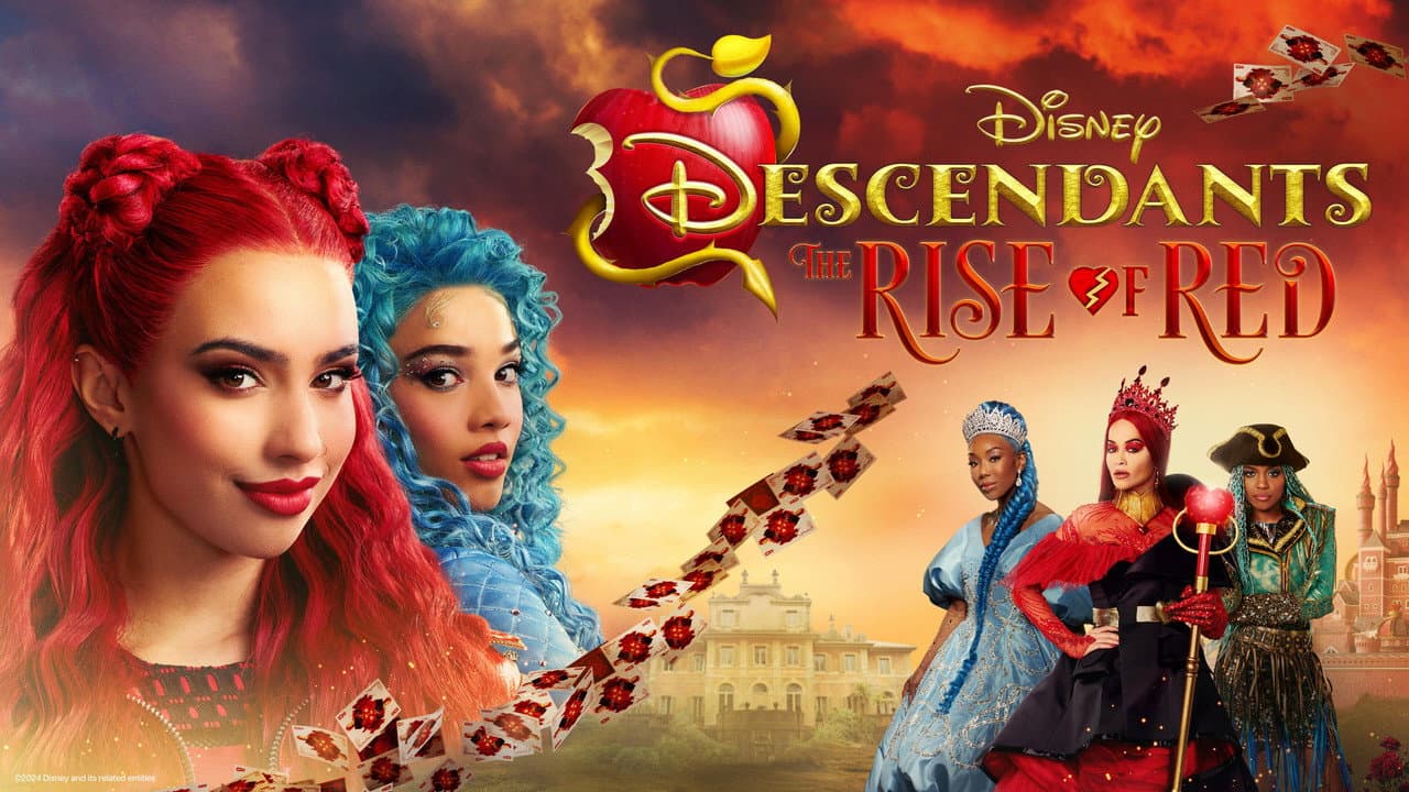 Descendants: The Rise of Red — backdrops with title 2