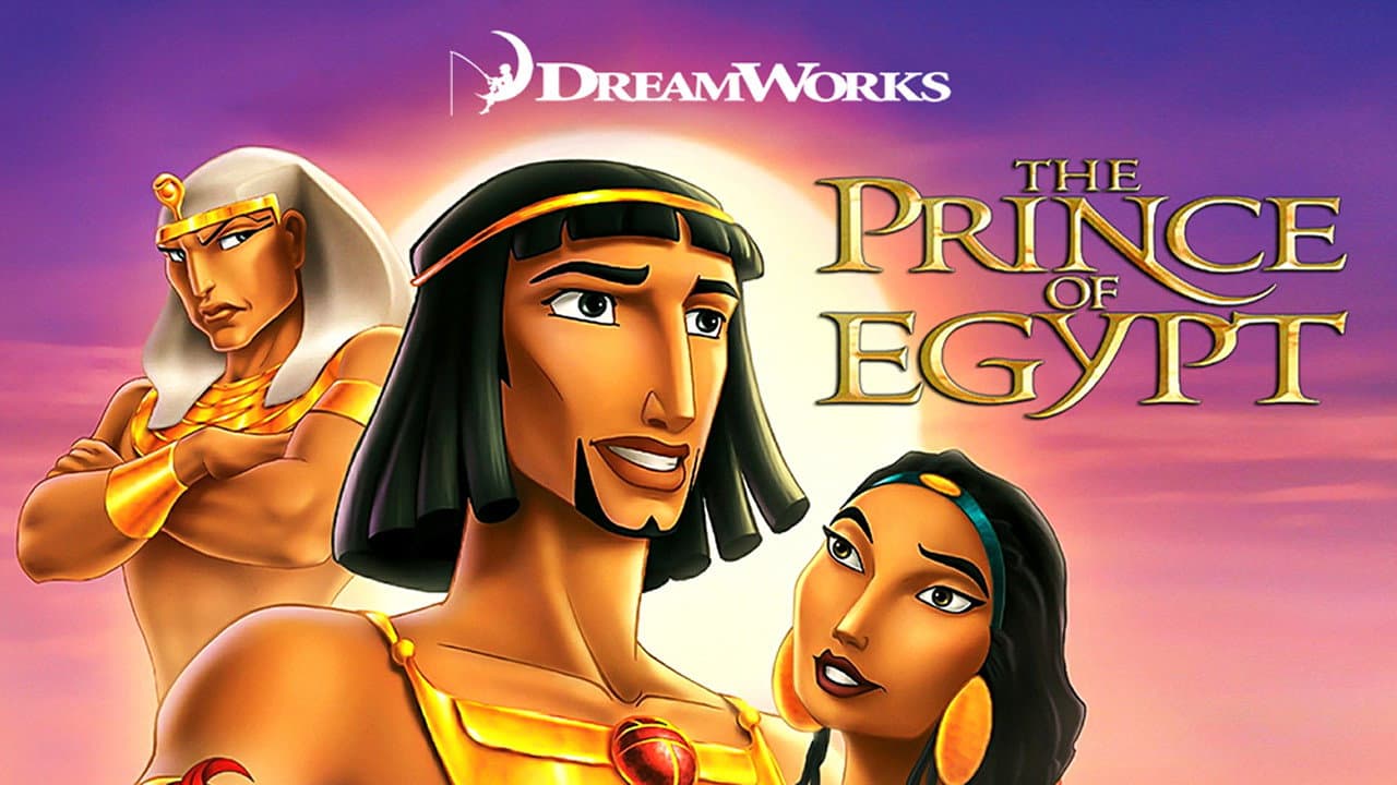 The Prince of Egypt — backdrops with title 3