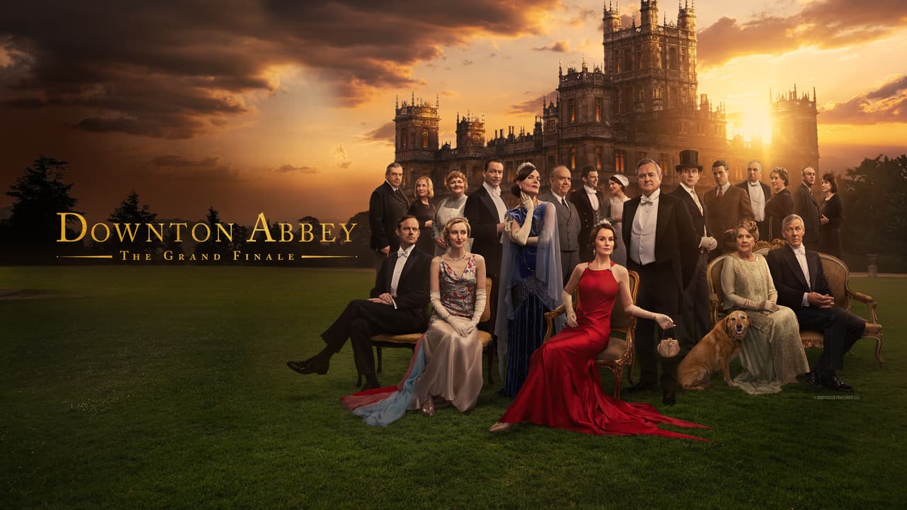 Downton Abbey: The Grand Finale — backdrops with title 1