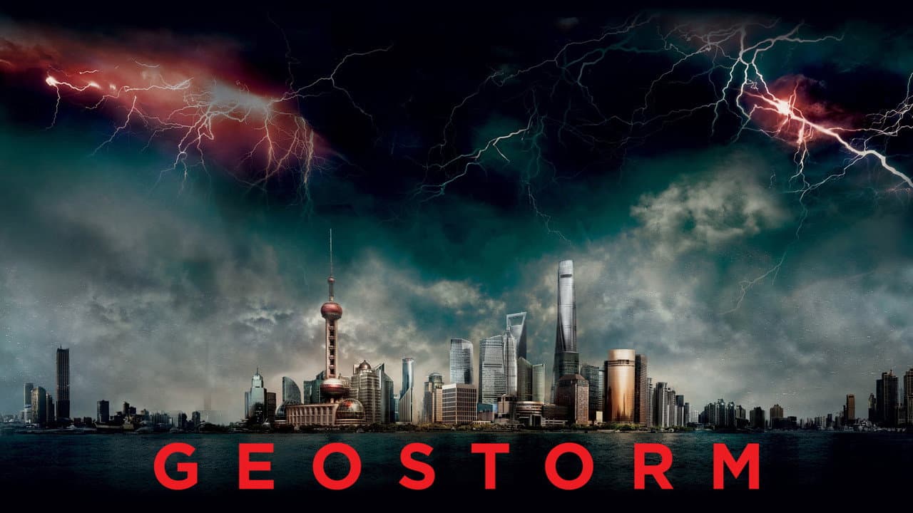 Geostorm — backdrops with title 3