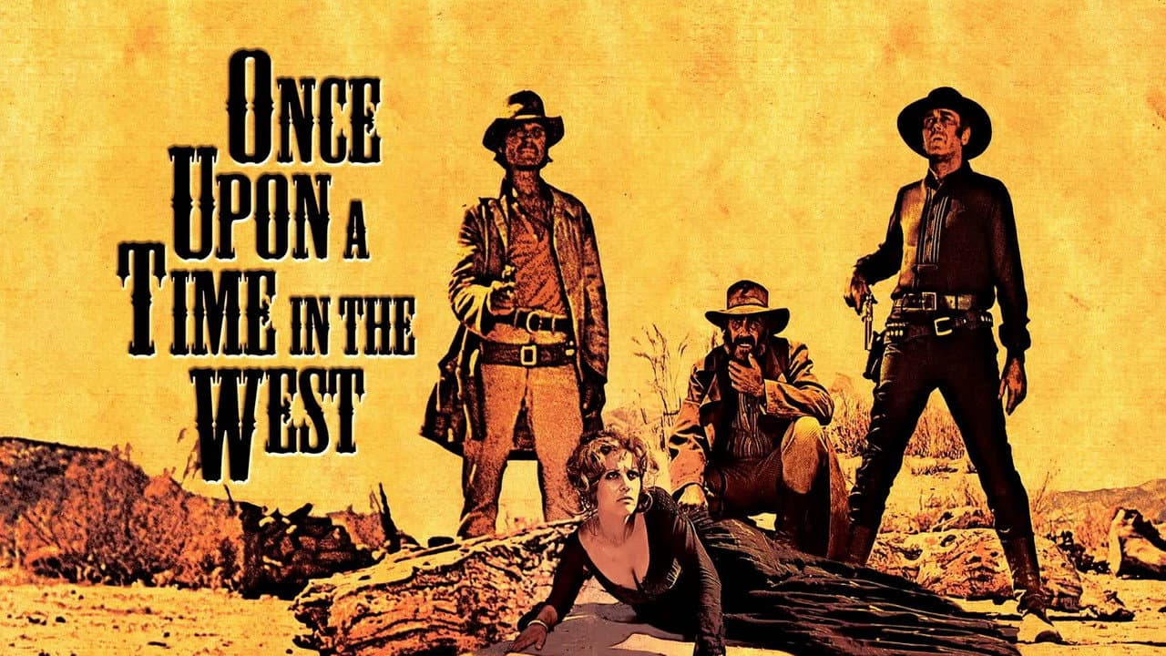 Once Upon a Time in the West — backdrops with title 1