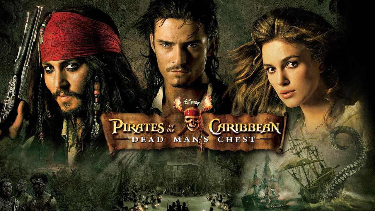Pirates of the Caribbean: Dead Man's Chest — backdrops with title 4