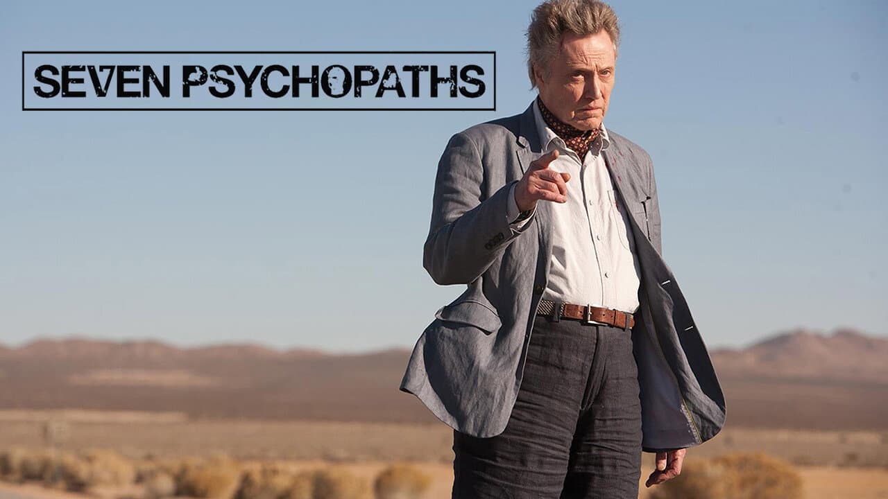 Seven Psychopaths — backdrops with title 3