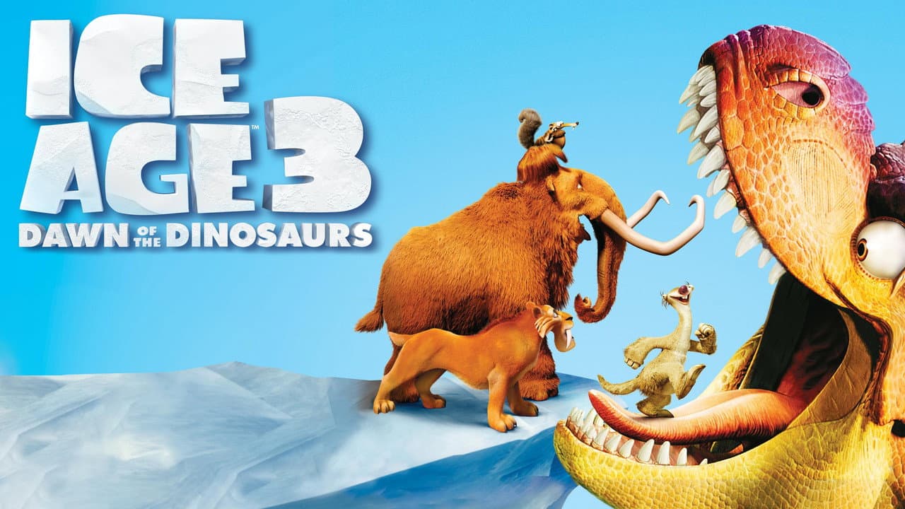 Ice Age: Dawn of the Dinosaurs — backdrops with title 3