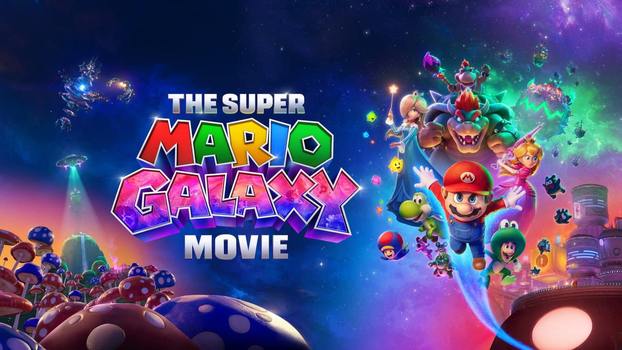 The Super Mario Galaxy Movie — backdrops with title 1