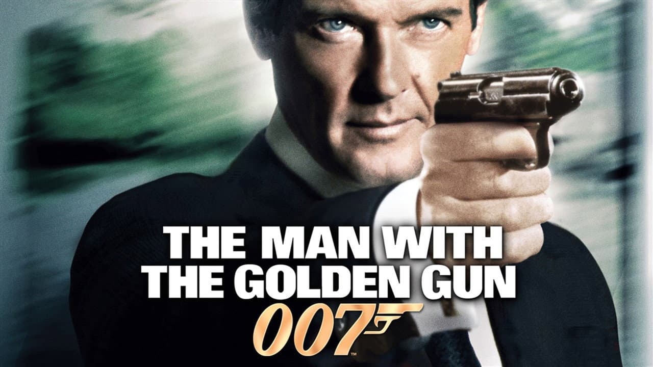 The Man with the Golden Gun — backdrops with title 4