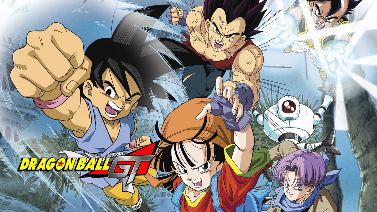 Dragon Ball GT — backdrops with title 4