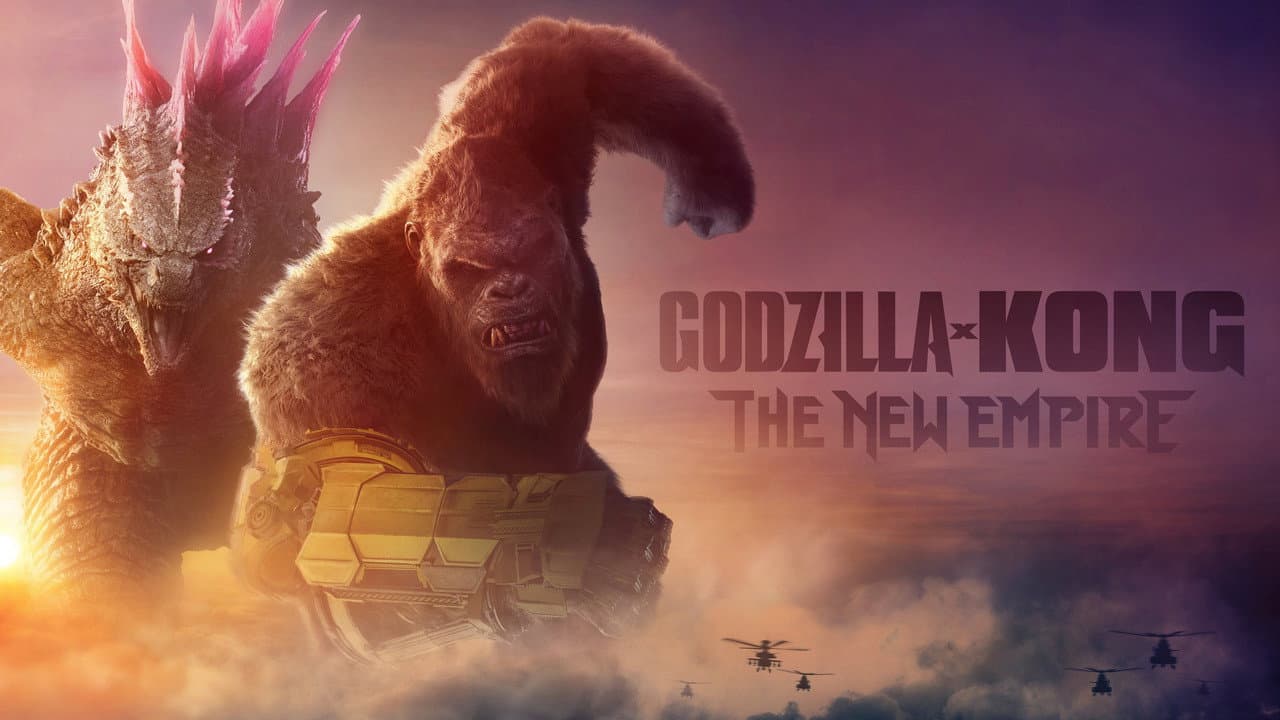 Godzilla x Kong: The New Empire — backdrops with title 3