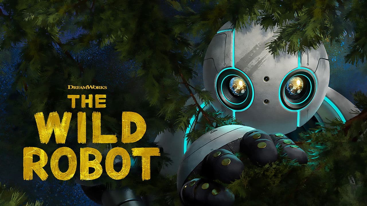 The Wild Robot — backdrops with title 6