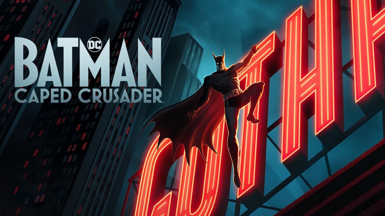 Batman: Caped Crusader — backdrops with title 7