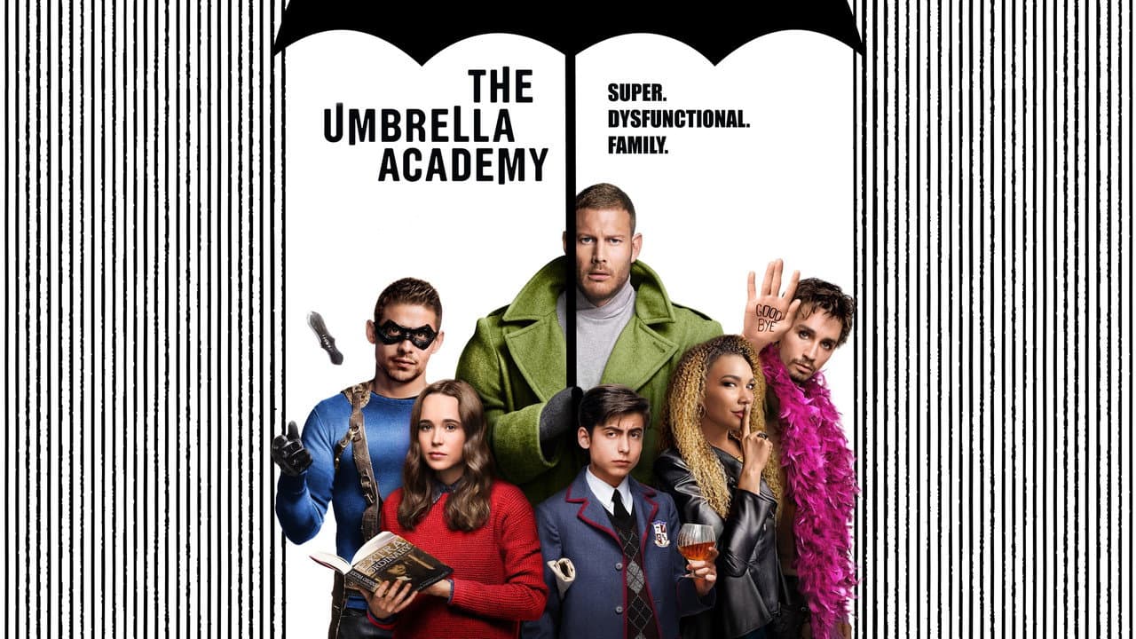 The Umbrella Academy — backdrops with title 6