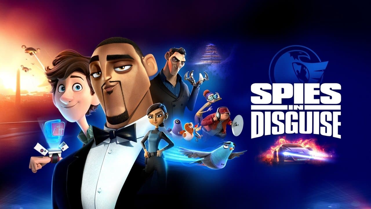 Spies in Disguise — backdrops with title 1