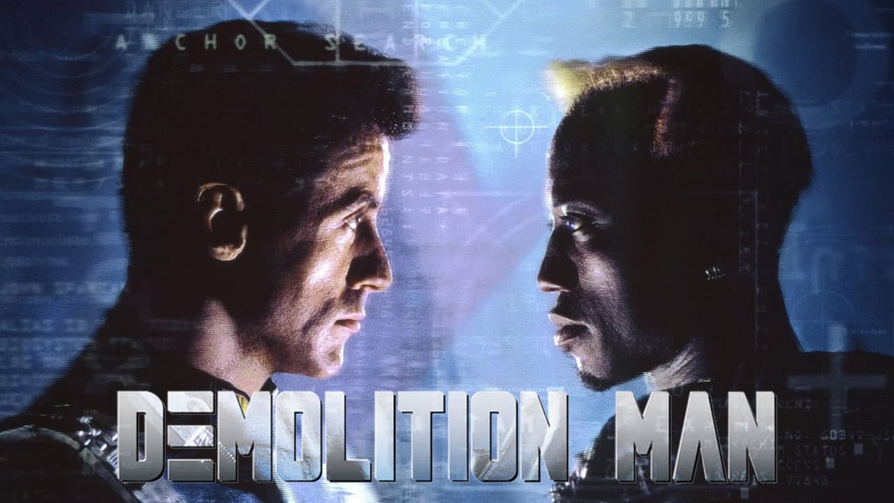Demolition Man — backdrops with title 3
